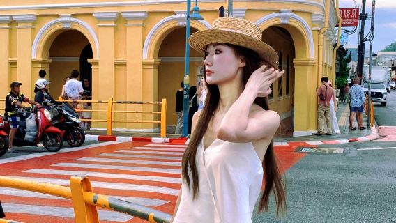 Optional/English driver guide | Phuket private charter 8 hours Big Buddha + Chalong Temple + Phuket Town + Frog Night Market