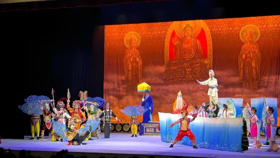 Chengdu Jinjiang Theater: Sichuan Opera Legendary Face-Changing and Fire-Breathing Show Ticket Booking Service (Self-Guided Tour)