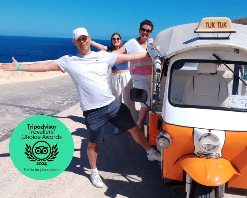 Malta: Gozo Full-Day Tuk-Tuk Tour and Lunch