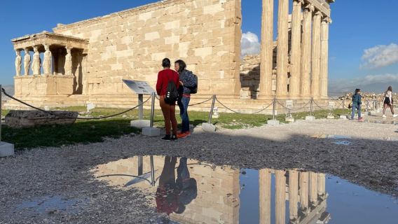 Atenas: Visita guiada a la Acrópolis en español (entradas opcionales)