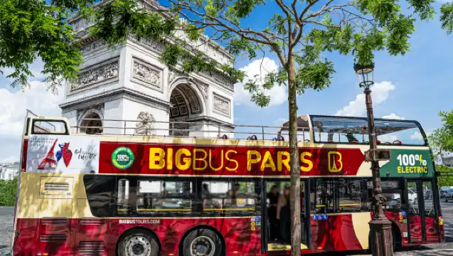 Paris BIG BUS Hop-on Hop-off Bus Tour - Big Bus Paris Hop-on Hop-off Bus Tour