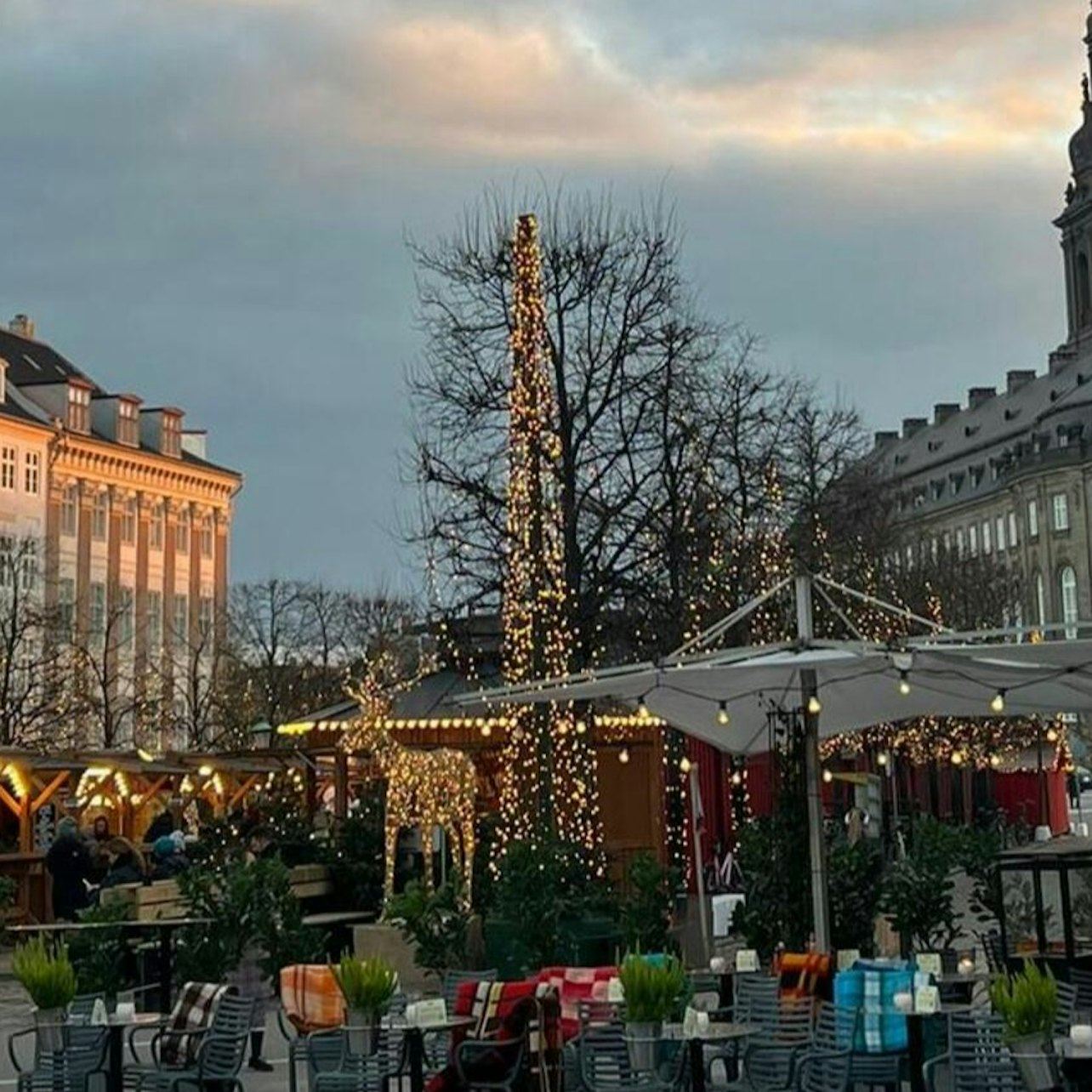 Copenhagen: Guided Christmas Tour + Tivoli Gardens Entry + Food & Drinks
