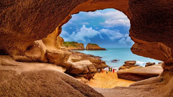 Xiapu East Sea Line 1 · Xiapu Dajing Sand Beach + Xiawei Island + Danwan Viewing Platform · Pure fun 1-day tour
