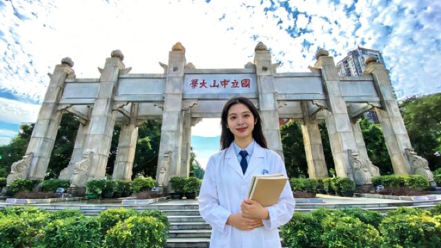 Lawatan setengah hari di Kampus Kangleyuan (Lawatan Universiti Sun Yat-sen Guangzhou)|Penerangan berpandu oleh senior|Boleh bawa ke kafeteria untuk makan