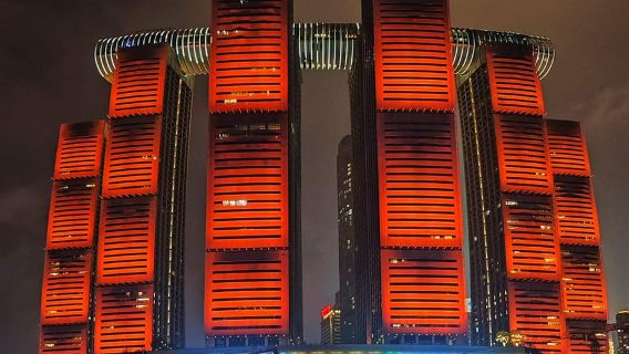 충칭: 사이버 도시 하이라이트 & 환상적인 양강 야간 크루즈|CITS × ZANBUS