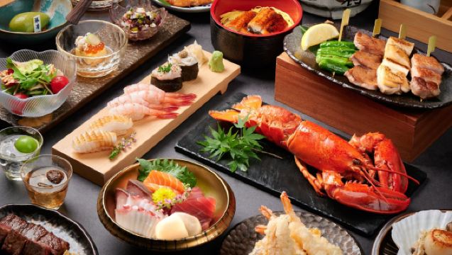 【お得】マカオ【瀛菊】週末和風ブッフェランチ【公式チケット】