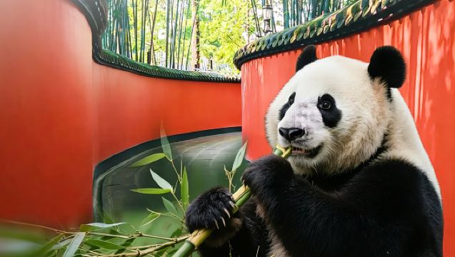 Chengdu Panda Base + Chengdu Wuhou Shrine Museum + Jinli Street Independent Group Day Tour | Chinese/English Guide Optional