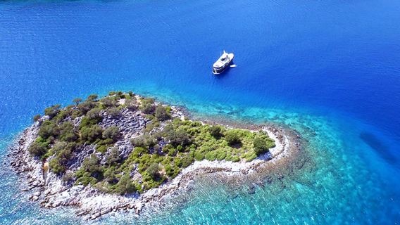 Giro in barca alle 12 Isole di Fethiye con pranzo