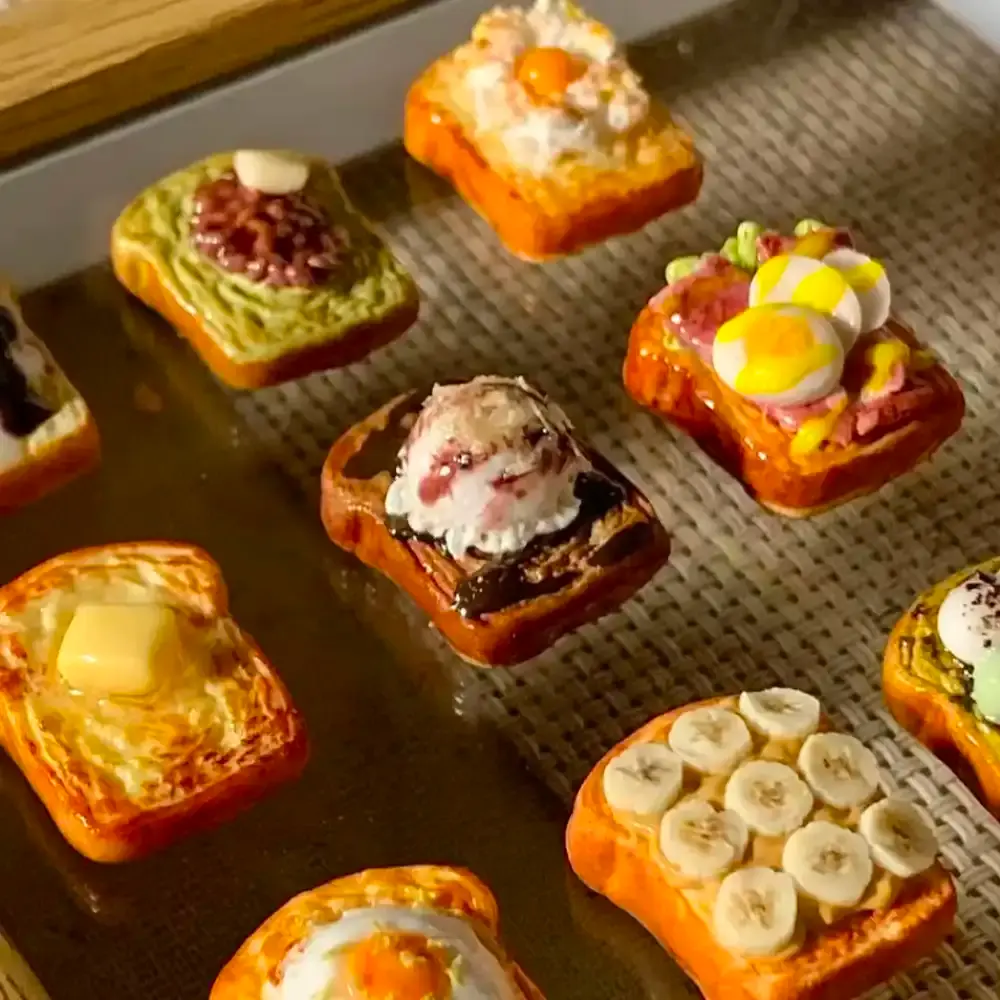 シンガポール料理のミニチュア粘土手作り体験（少人数レッスン+料理