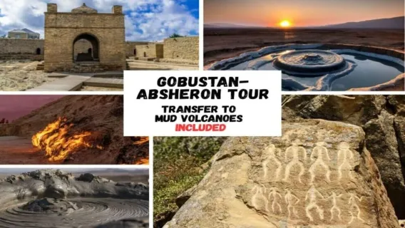 Baku: Gobustan, Mud Volcanoes, and Yanardag Tour
