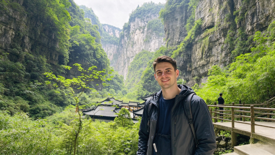 Escursione di un giorno a Chongqing: Tre ponti naturali di Wulong + Gola di Longshuixia + Fiume Wujiang / Possibilità di tour privato o gita in barca