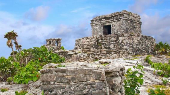 ซากปรักหักพังของชาวมายาที่เมืองตูลุม โคบา และเซโนเตส: ทัวร์พร้อมไกด์ บริการรับส่ง และอาหารกลางวัน