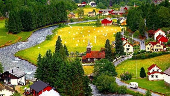 Bergen Flam + Sognefjord + Naeroyfjorden + Flam Train Private Charter Day Tour