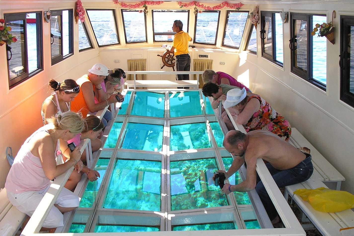 Glass-bottom boat tour from Sharm El Sheikh
