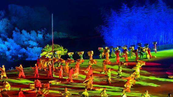 武夷山《印象大紅袍》演出+不同場次不同席位需現詢+代訂服務費