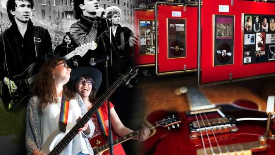 Dublin: Irish Rock 'N' Roll Museum with Tour in English