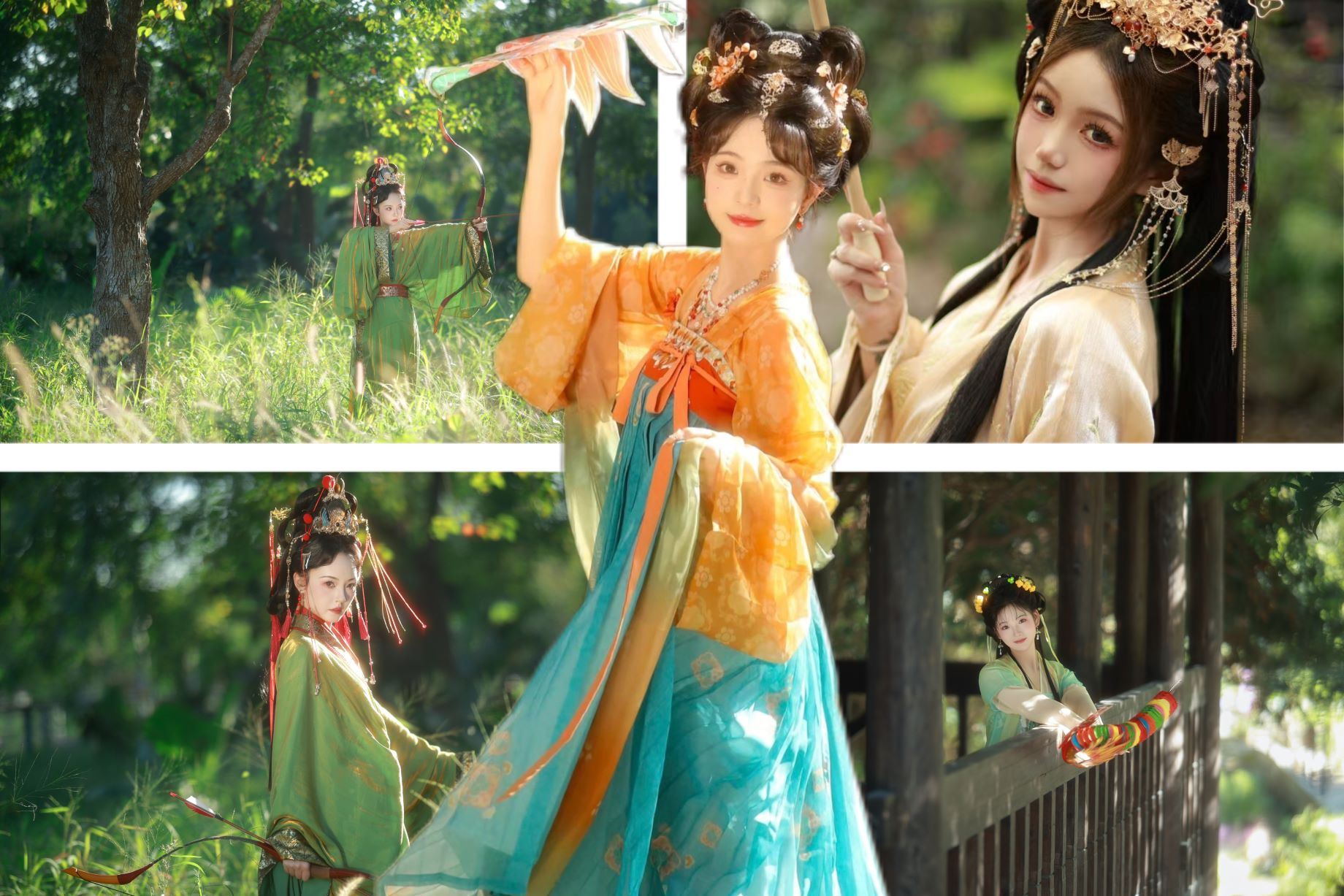 Shenzhen Gankeng Hakka Town Trip Moments[Costume rental + traditional makeup styling experience + optional photography service + diverse costume selection]