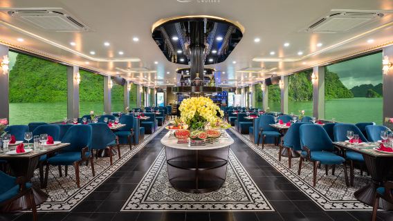 5-Sterne-Karneval Halong-Bucht-Kreuzfahrt – Whirlpool, Kajak & Buffet-Mittagessen ab Hanoi