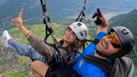 Interlaken: vuelo en parapente