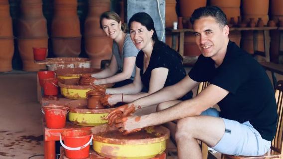 คลาสทำเครื่องปั้นดินเผาแบบดั้งเดิม 1 วันที่เฉิงตู