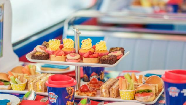 London: PAW Patrol Guided Afternoon Tea Bus Tour
