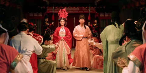 【長安十二時辰·唐宴】陝西西安樂宴·盛唐|全景沉浸式古代文化宮廷餐秀 【可選午/晚宴+免費漢服換裝體驗】