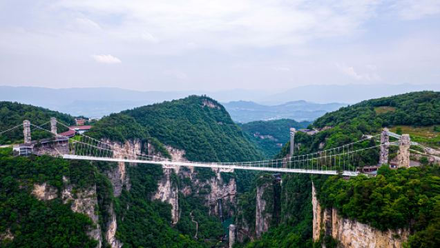 Tour Giornaliero al Ponte di Vetro del Grand Canyon di Zhangjiajie: Auto Privata + Partenza Tardiva Opzionale!