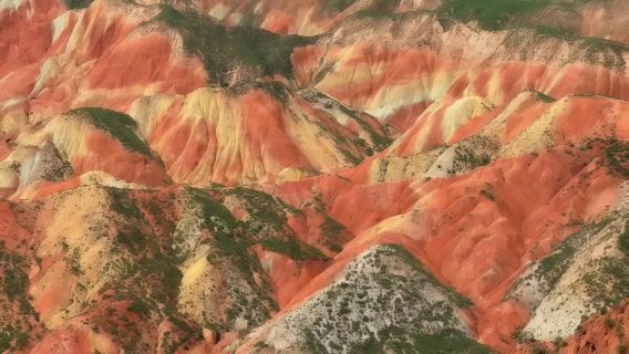 Lanzhou Landskap Danxia Lawatan Setengah Hari [Aktiviti Tulen + Kumpulan Kecil 2-8 Orang + Pengangkutan Pintu ke Pintu]