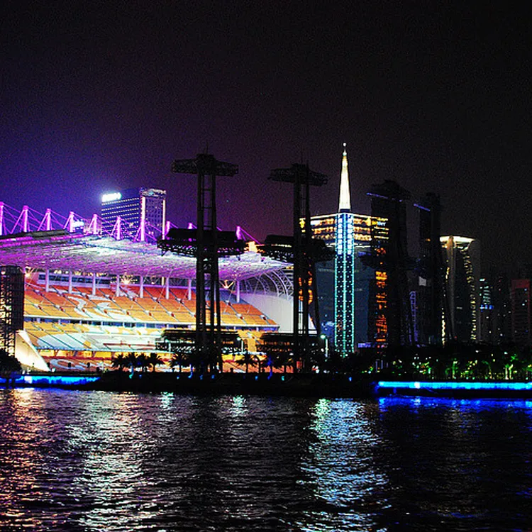 Guangzhou private night cruise Pearl River Night Cruise (VIP third