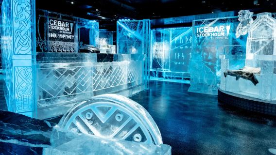 ICEHOTEL Stokholm Buz Bar bileti | Buz heykel alanını ziyaret edin, etkileyici buz bar deneyimi yaşayın