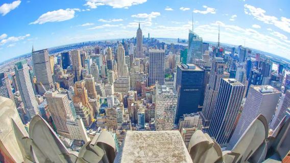 Amerika Syarikat New York - Times Square · Bangunan Empire State · The Rink at Rockefeller Center - Sewaan peribadi berbahasa Cina - Nikmati sepenuhnya