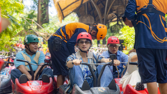 Phuket Hanuman World Rodelbahn-Erlebnis