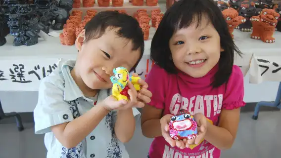 沖繩風獅爺體驗琉球窯