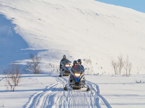 Tromso camp activity[Snowmobile Experience at Camp Tamok, Norway] | Trip.com
