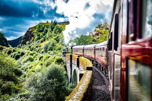 1-day tour of the Jacobite Steam Train + Scottish Highlands + Glenfinnan Viaduct + Glen Coe + Mallaig in the UK