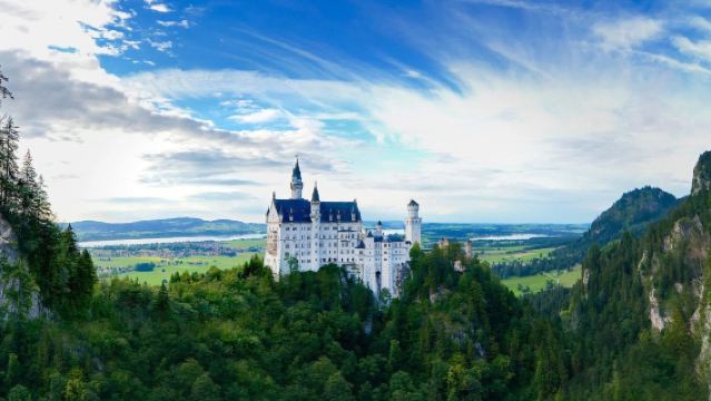 德國慕尼黑新天鵝堡維斯朝聖教堂瑪利亞橋一日遊慕尼黑周邊一日遊