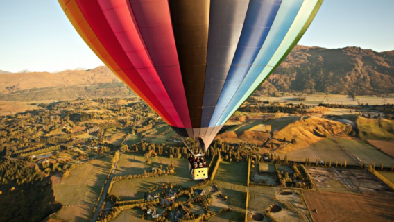 Южный остров Новой Зеландии: великолепный обзорный тур по Квинстауну / полёт на воздушном шаре в Квинстауне / утренний полёт на воздушном шаре на рассвете в Квинстауне - утренняя обзорная экскурсия в Квинстауне