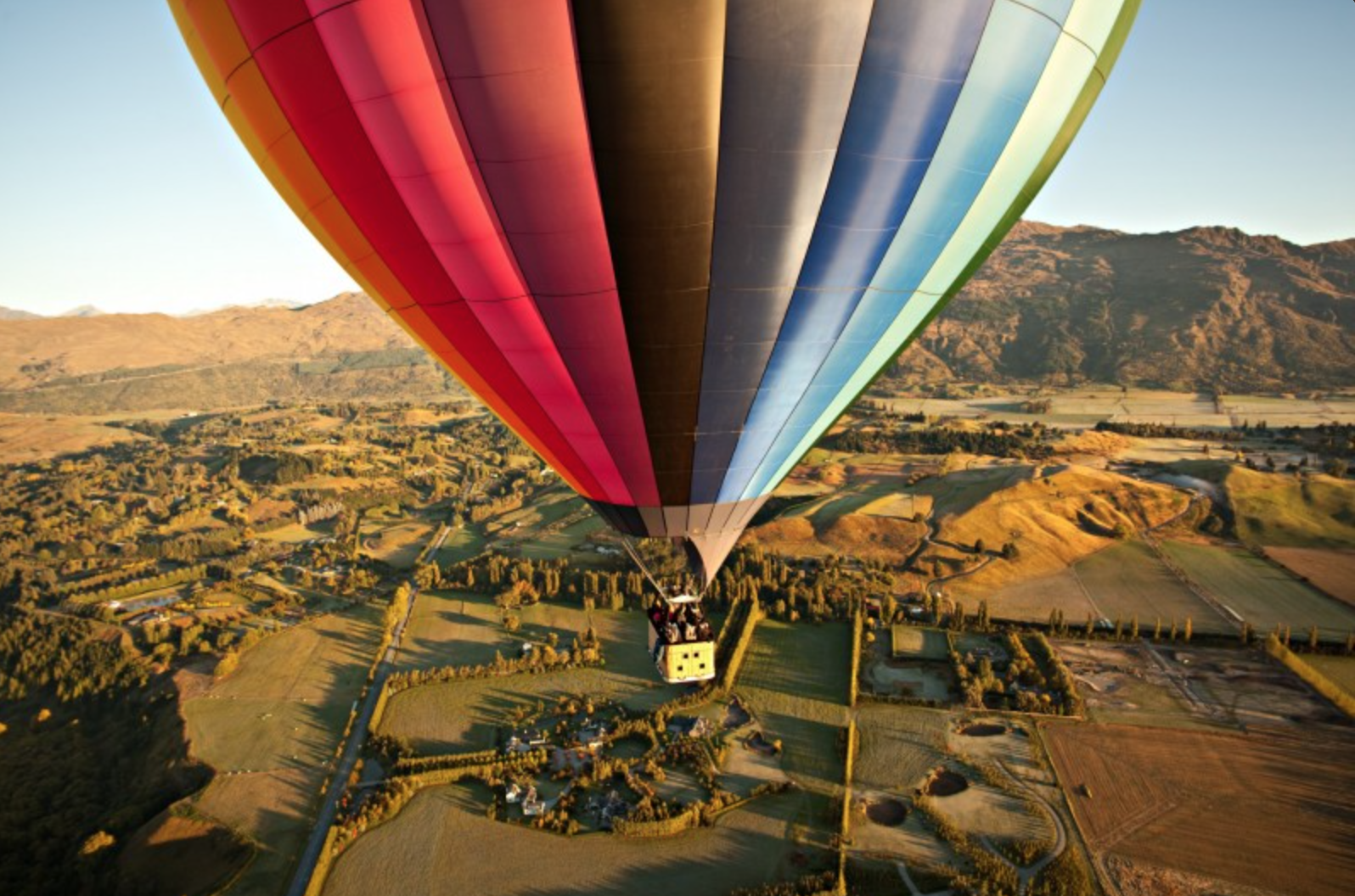 Южный остров Новой Зеландии: великолепный обзорный тур по Квинстауну / полёт на воздушном шаре в Квинстауне / утренний полёт на воздушном шаре на рассвете в Квинстауне - утренняя обзорная экскурсия в Квинстауне