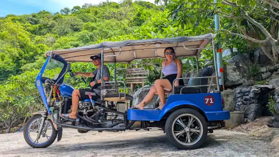從曼谷/芭堤雅出發:西昌島日遊及嘟嘟車遊覽