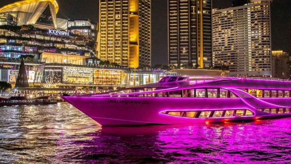 방콕: 호화로운 차오프라야 강 디너 크루즈