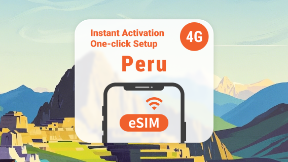 eSIM для Перу | Поддержка ChatGPT и TikTok | 1–30 дней | Мгновенный QR