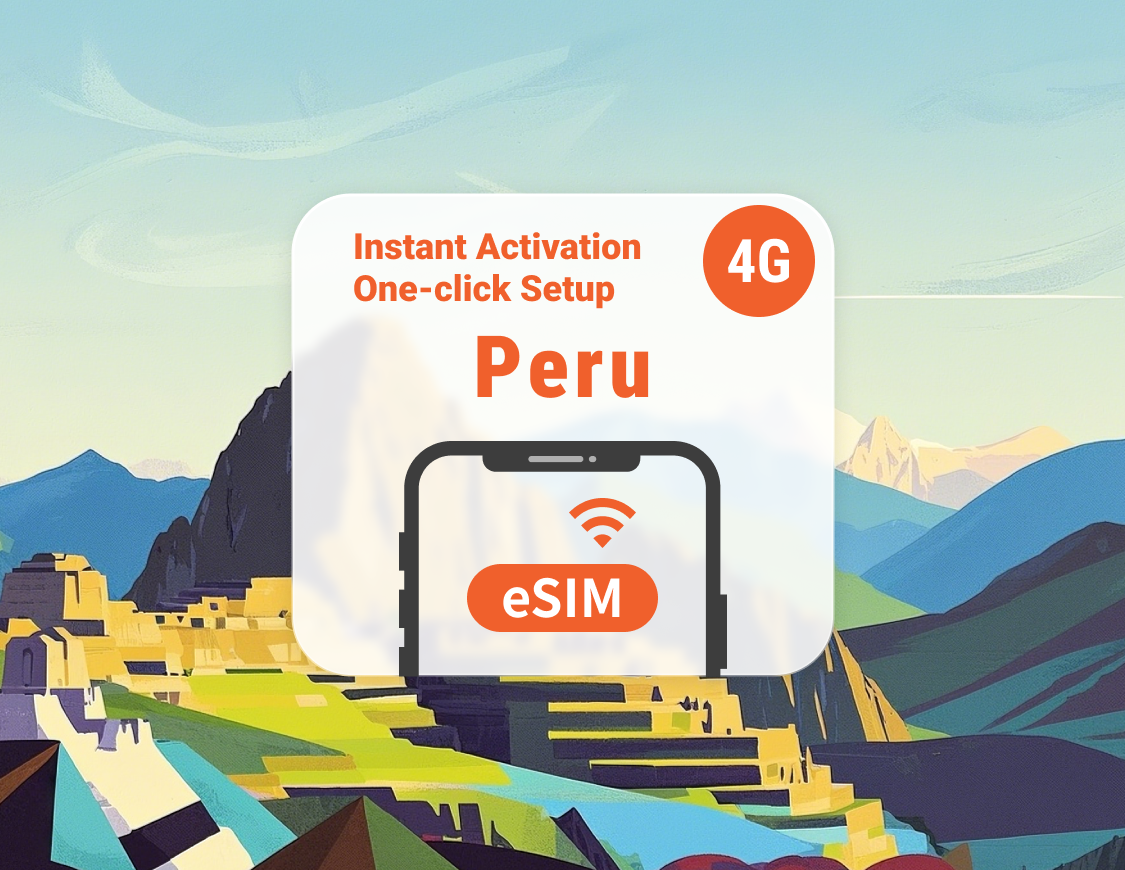 eSIM для Перу | Поддержка ChatGPT и TikTok | 1–30 дней | Мгновенный QR