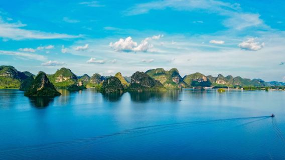 崇左德天跨國瀑布景區+鵝泉/通靈/古龍山/渠洋湖一日遊【不含門票】