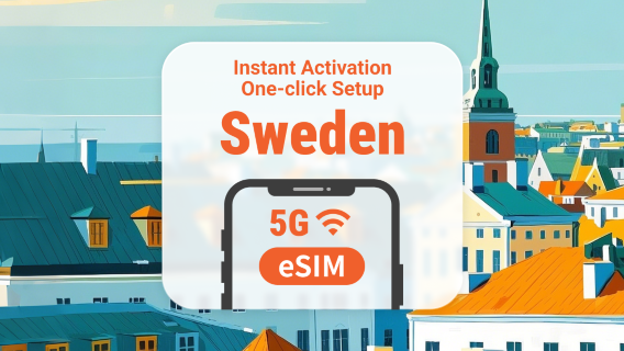Thụy ĐiểnThẻ SIM & Wifi