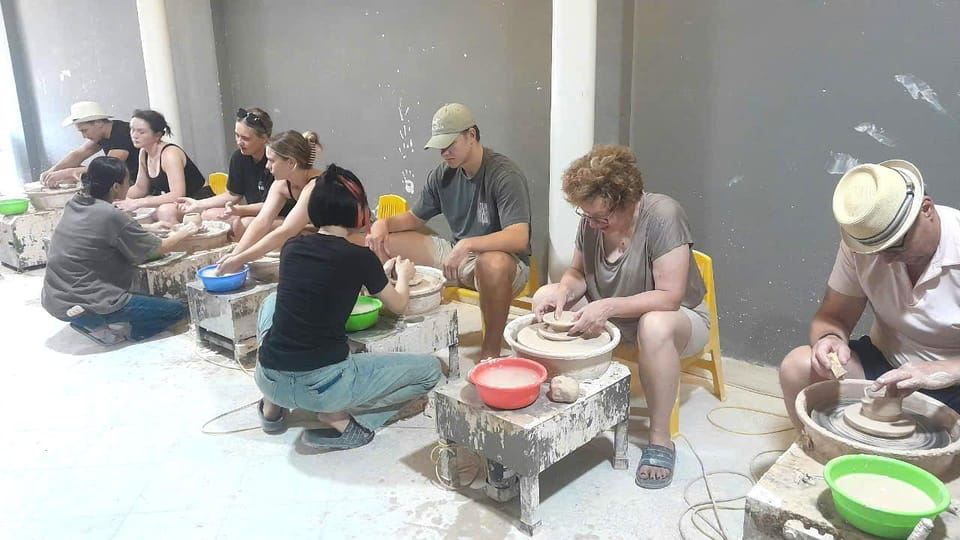 Corso di ceramica Bat Trang nel Quartiere Vecchio di Hanoi|VN