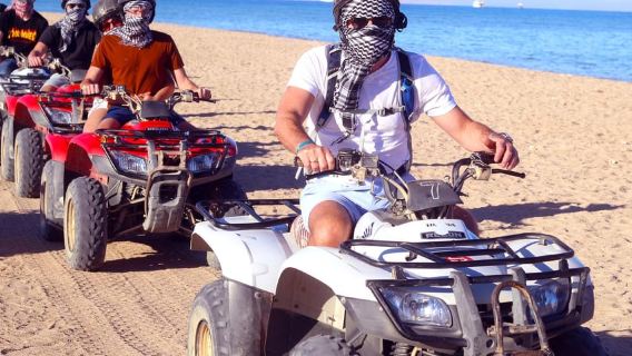 Hurghada: Chuyến tham quan bằng xe bốn bánh qua sa mạc và Biển Đỏ