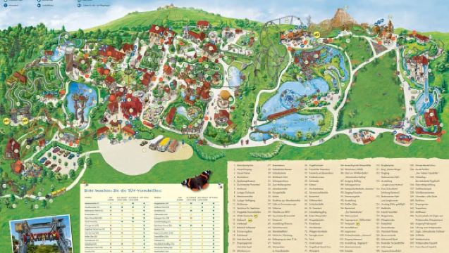 Parque de Aventuras Tripsdrill: Entrada