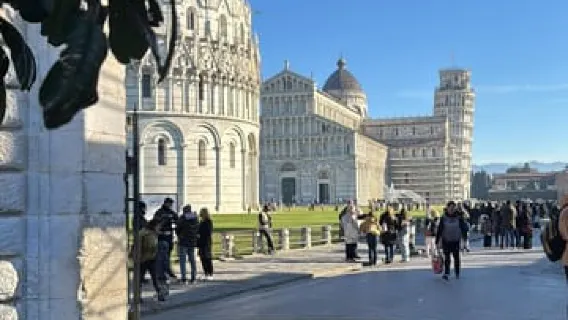 Tagesausflug von Florenz nach Pisa mit dem Zug in kleiner Gruppe