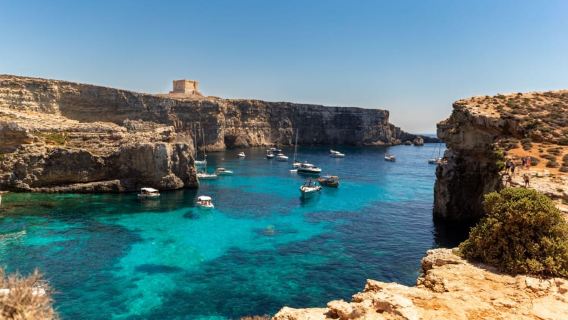 St Pauls: Gozo & Comino, Blue Lagoon & Seacaves Tour