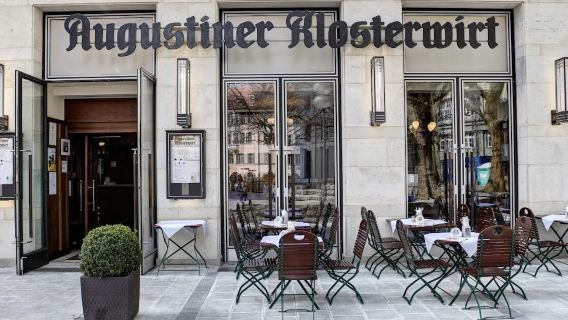 Restaurant reservation service for the popular Augustiner Klosterwirt in Munich, Germany